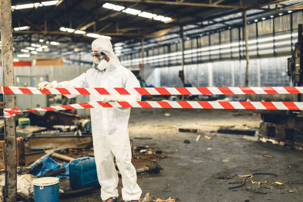 Professional Drug Lab Cleanup technician working in Lempster, NH